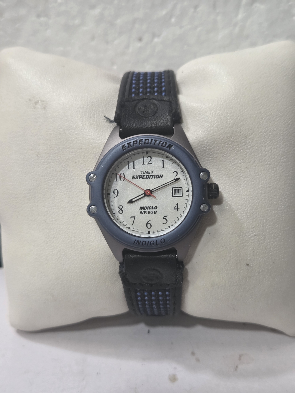 Timex Expedition Unisex White Dial Blue Accent Watch